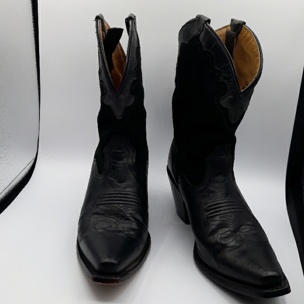 J.B. DILLON WOMENS BOOTS LEATHER SZ 8B